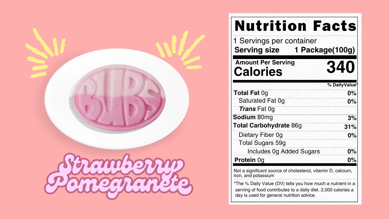 Assorted Bubs Swedish Candy — Soft, Foamy, Sour & Sweet Imported Swedish Candy