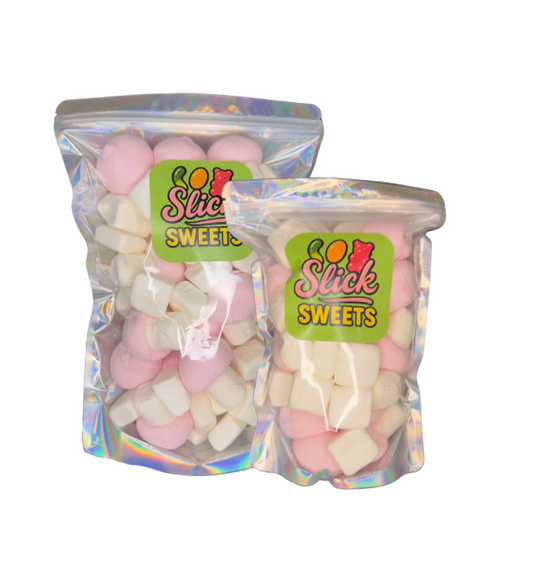 Italian & Swedish Candy - Strawberry & Vanilla Marshmallows