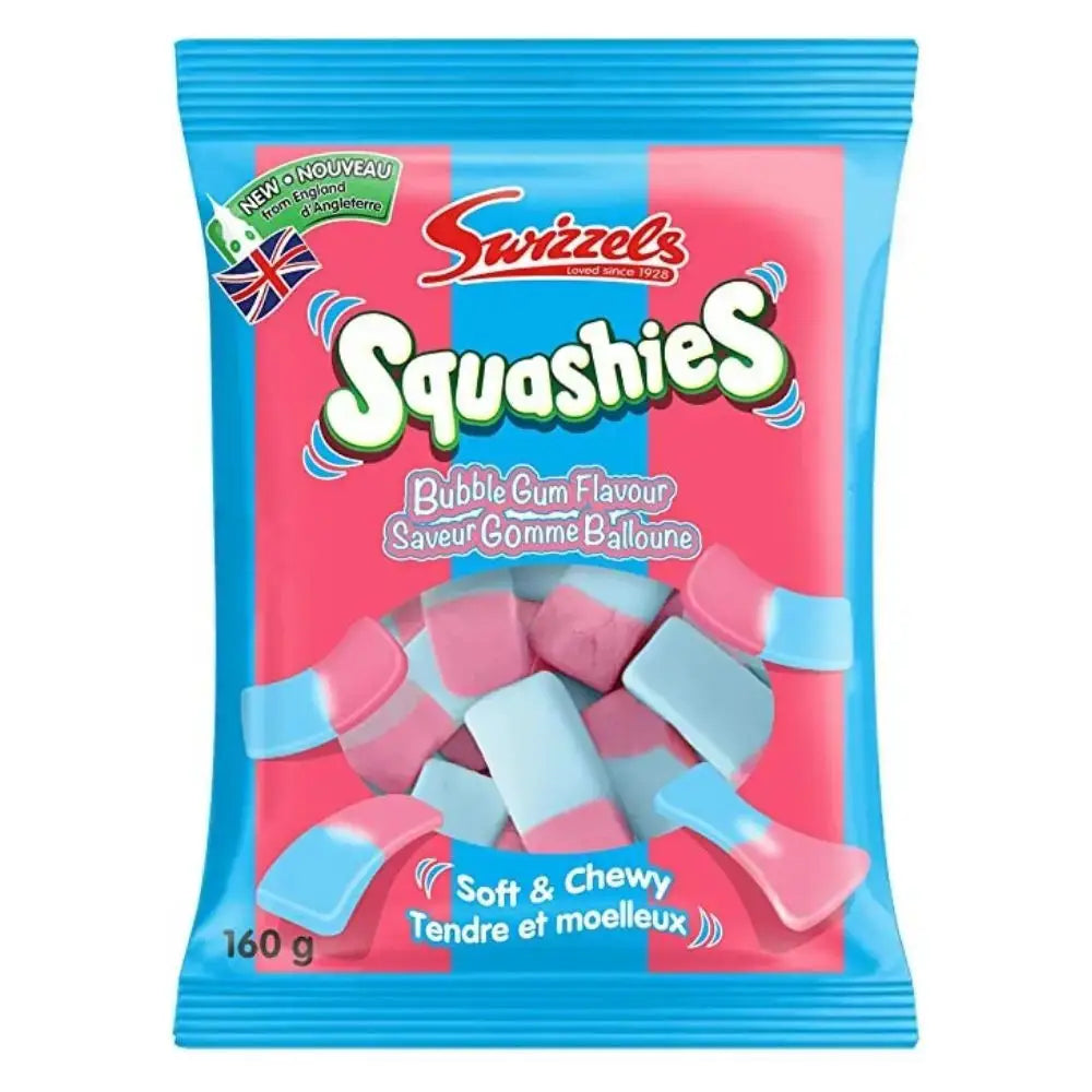 Swizzels Squashies – Bubblegum Flavor | Imported UK Candy | Soft & Chewy Sweets