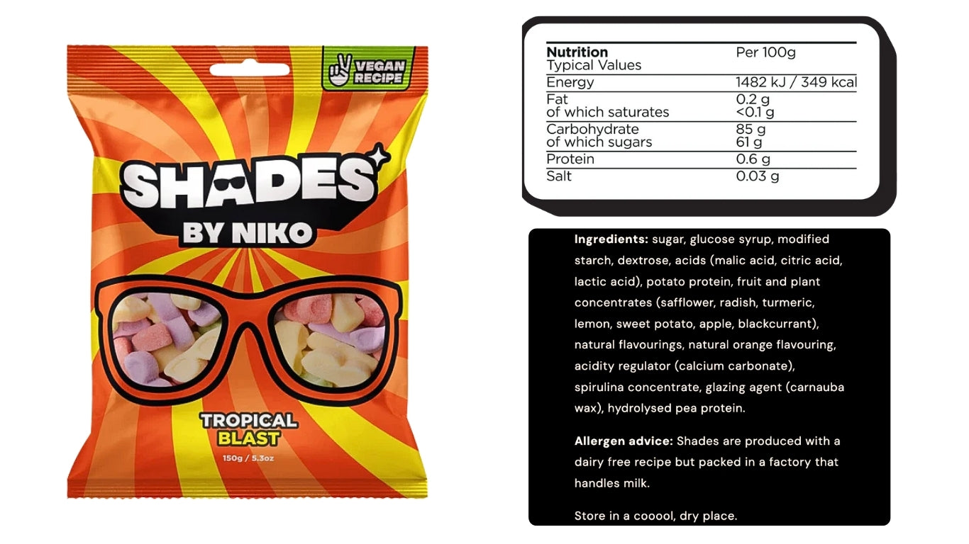 Shades by Niko – Trio Bundle | Chewy Candy Mix | Imported from UK