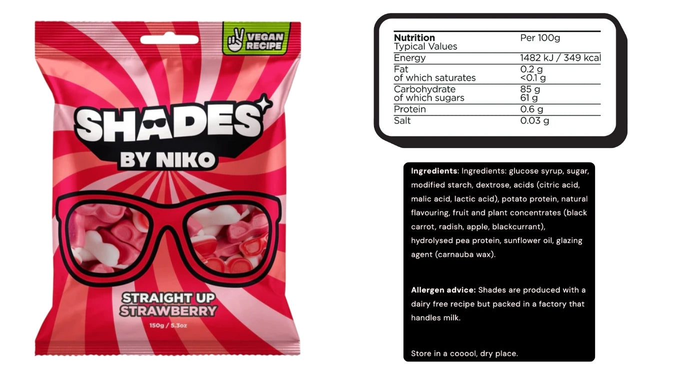 Shades by Niko – Trio Bundle | Chewy Candy Mix | Imported from UK