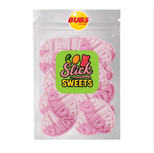 Bubs Strawberry Pomegranate Ovals – Swedish Foamy Soft Candy
