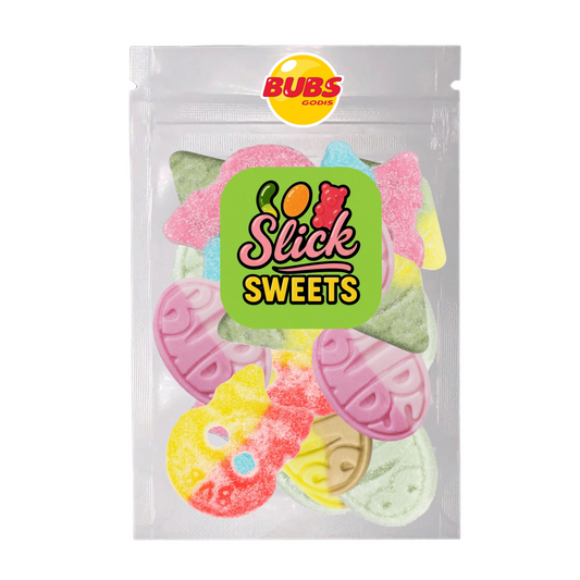 Assorted Bubs Swedish Candy — Soft, Foamy, Sour & Sweet Imported Swedish Candy
