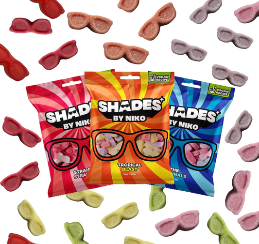 Shades by Niko – Trio Bundle | Chewy Candy Mix | Imported from UK